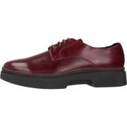 Stijlvolle Veterschoenen Geox , Red , Dames