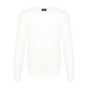 Witte T-shirts en Polos Ermenegildo Zegna , White , Heren