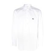 Witte Shirt Samenwerking met Lacoste Comme des Garçons , White , Heren