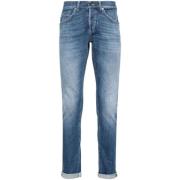 800 BLU 5-Pocket Jeans Dondup , Blue , Heren