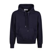 Blauwe Logo Sweatshirt Ami Paris , Blue , Heren