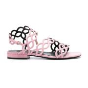 Spiral Design Sandalen Sergio Rossi , Pink , Dames