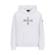 Hoodie Moncler , White , Dames