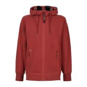 Groene Zip Through Goggle Hoody C.p. Company , Red , Heren