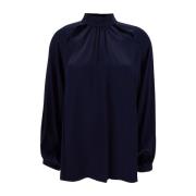 Jazmin Envers Sarin Blouse Semicouture , Blue , Dames