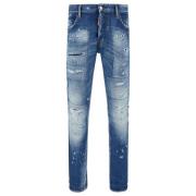Slim-Fit Super Twinky Jeans Dsquared2 , Blue , Heren