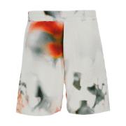 Multicolor Elastische Taille Shorts Alexander McQueen , Multicolor , H...