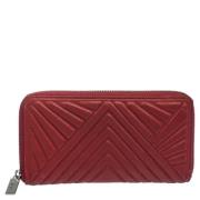 Pre-owned Fabric wallets Valentino Vintage , Red , Dames
