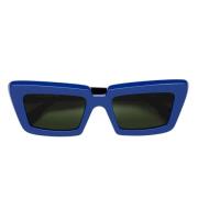 Coccodrillo Triphase Zonnebril Retrosuperfuture , Blue , Dames