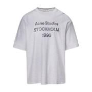 T-shirt Acne Studios , Gray , Heren