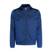 Blauwe winddichte jas van lichtgewicht elastisch nylon RRD , Blue , He...