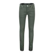 Groene Denim 5-Pocket Jeans Tramarossa , Green , Heren