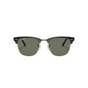 Rb3016 Zonnebril Clubmaster Classic Gepolariseerd Ray-Ban , Black , Da...