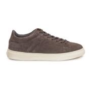 Lage Suède Sneakers voor Mannen Hogan , Brown , Heren