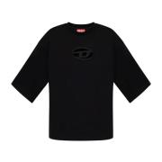 T-Rowy-Od T-shirt Diesel , Black , Dames