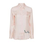 Vloeibare Overhemd Lanvin , Pink , Dames