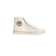 Dames Hoge Top Sneakers Only , White , Dames