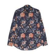 Bloemenprint shirt Etro , Multicolor , Heren