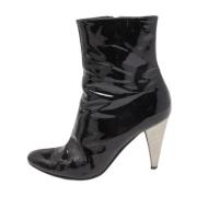 Pre-owned Leather boots Giuseppe Zanotti Pre-owned , Black , Dames