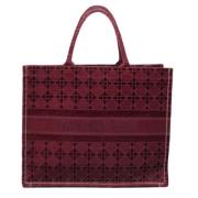Pre-owned Canvas totes Dior Vintage , Red , Dames
