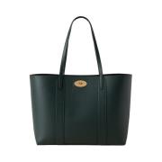 Bayswater Tote - Groen Leer Mulberry , Green , Dames