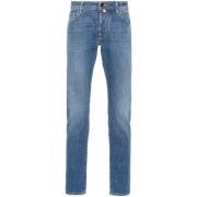 Nick Slim 5-Pocket Jeans Jacob Cohën , Blue , Heren