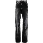 Klassieke Denim Jeans Dsquared2 , Black , Heren