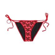Griekse Bikini Broek Versace , Red , Dames