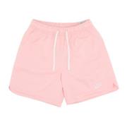 Geweven Gevoerde Flow Shorts Nike , Pink , Heren
