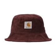 Cord Bucket Hat voor mannen Carhartt Wip , Brown , Heren