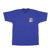 Eyes Icon 2 Surf Blue T-Shirt Obey , Blue , Heren