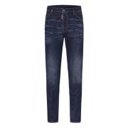 Cool Guy Slim Fit Blauwe Jeans Dsquared2 , Blue , Heren