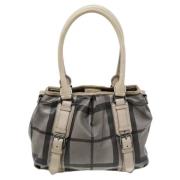 Pre-owned Leather totes Burberry Vintage , Multicolor , Dames