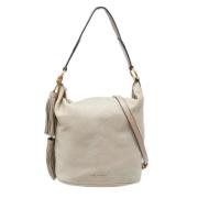 Pre-owned Leather handbags Michael Kors Pre-owned , Beige , Dames