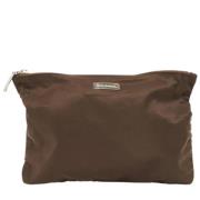 Pre-owned Nylon pouches Dolce & Gabbana Pre-owned , Brown , Dames