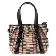 Pre-owned Leather totes Burberry Vintage , Multicolor , Dames