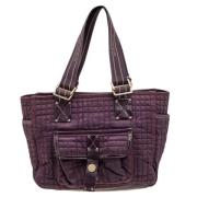 Pre-owned Leather totes Givenchy Pre-owned , Purple , Dames