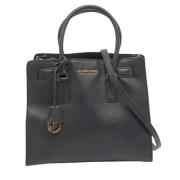 Pre-owned Leather totes Michael Kors Pre-owned , Black , Dames