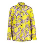 Bedrukte Viscose Blouse Marc Cain , Multicolor , Dames