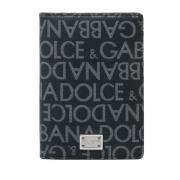 Zwarte Portemonnees - Stijlvolle Collectie Dolce & Gabbana , Black , H...