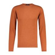 Tijdloze Merino Pullover voor Heren Daniele Fiesoli , Orange , Heren