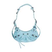 Heldere Blauwe Schoudertas Balenciaga , Blue , Dames