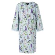 Bloemenprint jurk Marc Cain , Blue , Dames