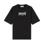 B Grafisch T-Shirt voor Heren Ambush , Black , Heren