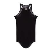 Rib tank top Rick Owens , Black , Dames