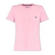 Katoenen T-shirt PS By Paul Smith , Pink , Dames