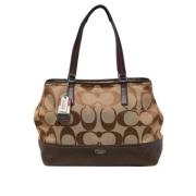 Pre-owned Canvas totes Coach Pre-owned , Brown , Dames