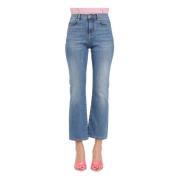 Vintage Medium Bootcut Jeans voor dames Pinko , Blue , Dames