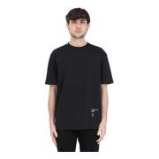 Zwarte T-shirts en Polos met Calvin Klein Stacked Modern Metals Print ...