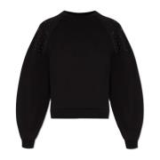 Astro bijgesneden sweatshirt AllSaints , Black , Dames